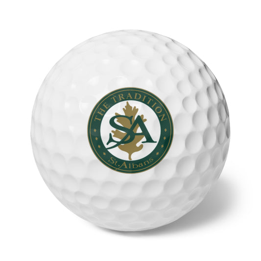 St. Albans Golf Balls Set - 6 Pcs